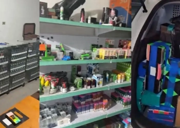 Polícia localiza depósito clandestino e apreende mais de 5 mil cigarros eletrônicos em Cuiabá