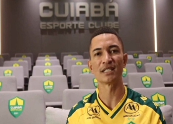 “Vai ter muita entrega dentro de campo”, diz Marlon em suas primeiras palavras como jogador do Cuiabá