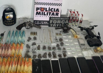 Quadrilha invade casa, faz família refém e transfere R$ 100 mil em roubo no interior de MT