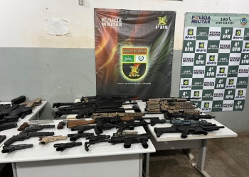 Forças de segurança retiram mais de 15 mil armas ilegais de circulação em Mato Grosso