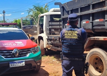 Ação rápida da Guarda Municipal recupera caminhão furtado em Várzea Grande