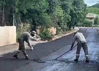 Durante o Carnaval, Prefeitura amplia recuperação asfáltica em bairros de Cuiabá