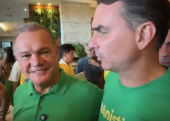 Wellington lança jingle ao lado de Flávio Bolsonaro e reforça pré-candidatura ao Governo