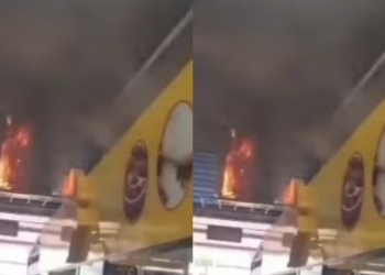 Incêndio atinge equipamento de climatização no Mercado do Porto