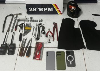 Polícia Militar prende quadrilha de faccionados e impede furtos de módulos de caminhões