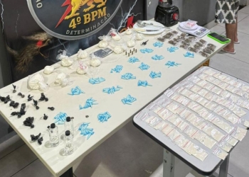 GAP prende 8 suspeitos e apreende menor com mais de 400 porções de drogas