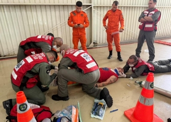 Ciopaer forma 40 operadores em curso de atendimento pré-hospitalar e reforça resgates aeromédicos em MT