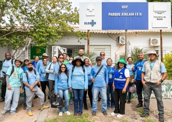 Equipe da Saúde intensifica combate à dengue no Parque Atalaia; força-tarefa deve visitar 2 mil imóveis