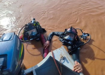Corpo de vítima de afogamento é localizado pelo Corpo de Bombeiros após dois dias de buscas