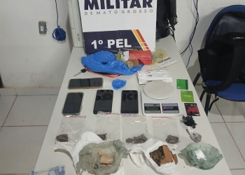 Após perseguição, trio é preso em flagrante com entorpecentes e dinheiro