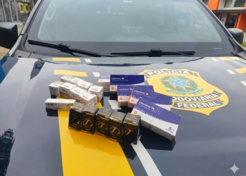 PRF apreende canetas emagrecedoras e anabolizantes ilegais na BR-163