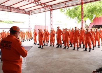 Corpo de Bombeiros realiza capacitação da Força Nacional para reforçar atuação em incêndios florestais