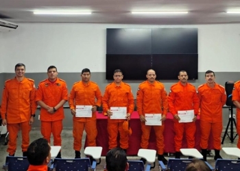 Bombeiros concluem estágio de resposta a emergências com produtos perigosos