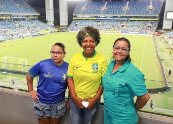 Confira os sorteados para Camarote dos Autistas no jogo entre o Brasil e o Canadá neste sábado