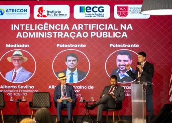 Em debate internacional, conselheiro Alisson Alencar defende uso responsável da IA na gestão pública