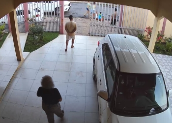 Subtenente saca arma e aponta para o próprio filho durante briga familiar