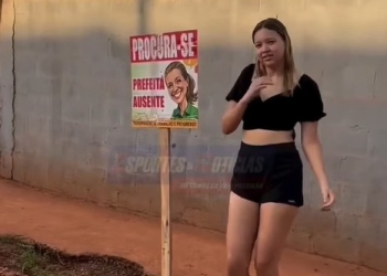 “Prefeita ausente”