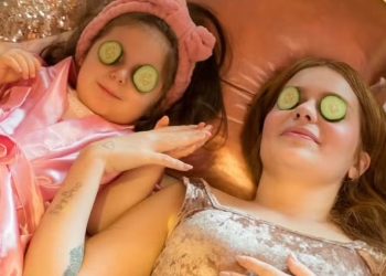 Lua comemora 3 anos com ‘dia das garotas’ e spa ao lado de Viih Tube: ‘Minha princesa’