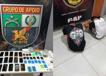 Adolescentes são apreendidos por tráfico em central de golpes na região metropolitana