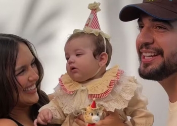 Rafa Kalimann celebra 4 meses da filha Zuza com festa temática delicada: ‘Viva’