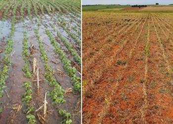 Excessos de  Chuva e seca levam emergência a 18 municípios