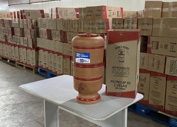 Assistência Social recebe 2,5 mil filtros de barro para famílias em situação de vulnerabilidade em Cuiabá