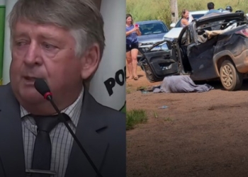 Presidente da Câmara Municipal de Sinop morre em grave acidente na BR-163