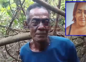 Vídeo mostra feminicida indicando local onde desovou corpo da companheira em VG; veja