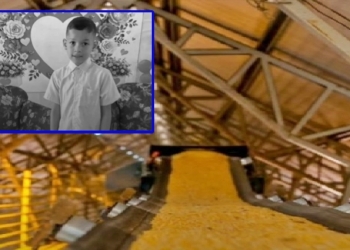 Menino de 8 anos morre soterrado após cair em esteira de transporte de soja