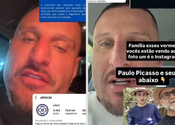 Influenciador cobra punição após escândalo de lista de “estupráveis” na UFMT; veja vídeo