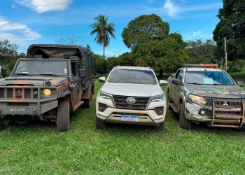 Gefron recupera Hilux furtada avaliada em R$ 261 mil na fronteira com a Bolívia