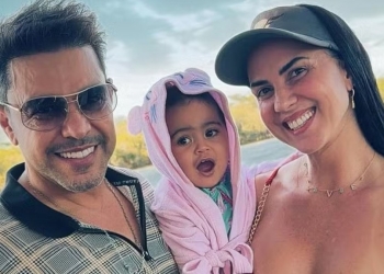 Graciele Lacerda curte dia de piscina em família e exibe momento: ‘Que dia incrível!!’