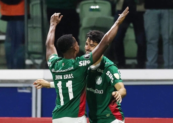 Com show de Flaco López e Arias, Palmeiras goleia Junior Barranquilla na Libertadores