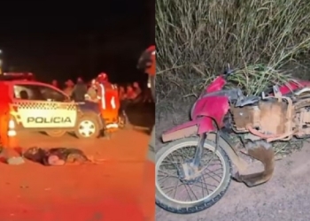 Idoso de 60 anos morre após colisão entre moto e carro na MT-140