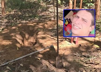 Corpo de jovem com tatuagem do PCC é encontrado enterrado em cova rasa