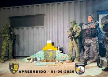 Operação apreende mais de 100 kg de cocaína, dinheiro e munições calibre .50 em Cuiabá
