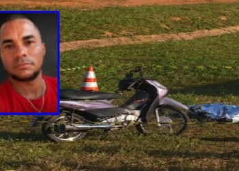 Motociclista morre após perder controle de Biz e sair da pista na BR-364