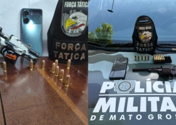 Força Tática prende dois homens armados em ações nos bairros Pedra 90 e CPA 3 em Cuiabá