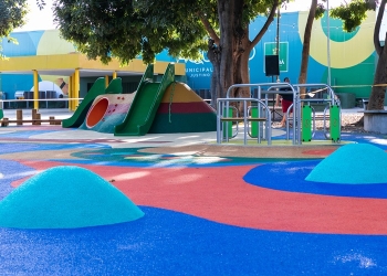Playground da Orla do Porto funciona junto ao Museu do Rio e Aquário Municipal