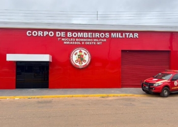 Corpo de Bombeiros inaugura nova unidade em Mirassol D’Oeste nesta terça-feira