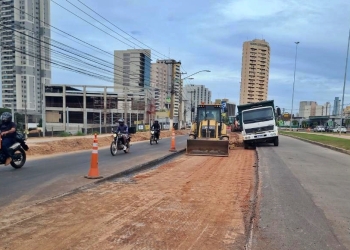 Trânsito na Avenida do CPA pode ter interdições com obras de recuperação do asfalto
