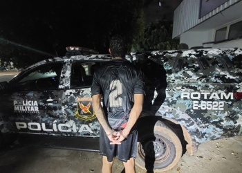 Zagueiro foragido da Justiça é preso pela Rotam durante campeonato no Pedra 90