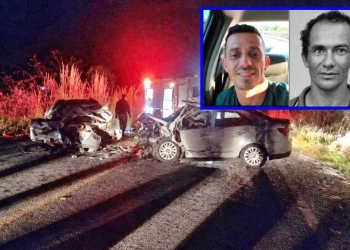 Acidente entre dois veículos na MT-325 deixa dois mortos e uma mulher ferida