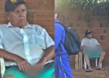 Idoso é preso após ser flagrado se masturbando próximo de escola em MT