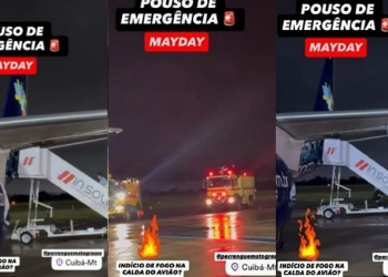 Avião da Azul retorna ao Marechal Rondon após alerta de possível incêndio