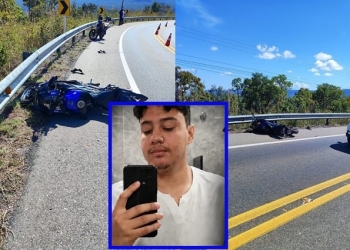 Identificado motociclista de 18 anos que morreu em acidente na Estrada de Chapada